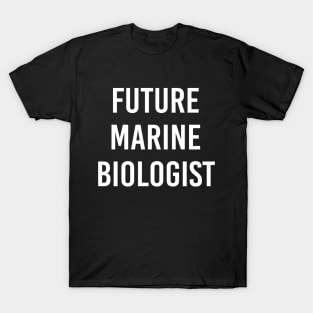 Future Marine Biologist (Black) T-Shirt